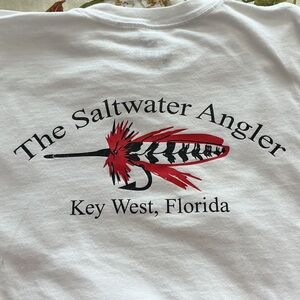 Men’s long sleeve fishing logo shirt from Key West 
Large